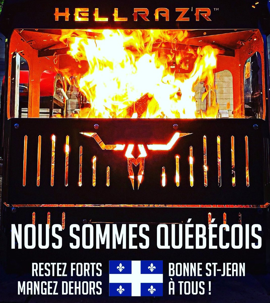 Hellrazr_Inc's tweet photo. Bonne St-Jean! 🔥🤛🏻 #stjean #StJeanbaptiste #Quebec #hellrazr https://t.co/7jvKagUfRg