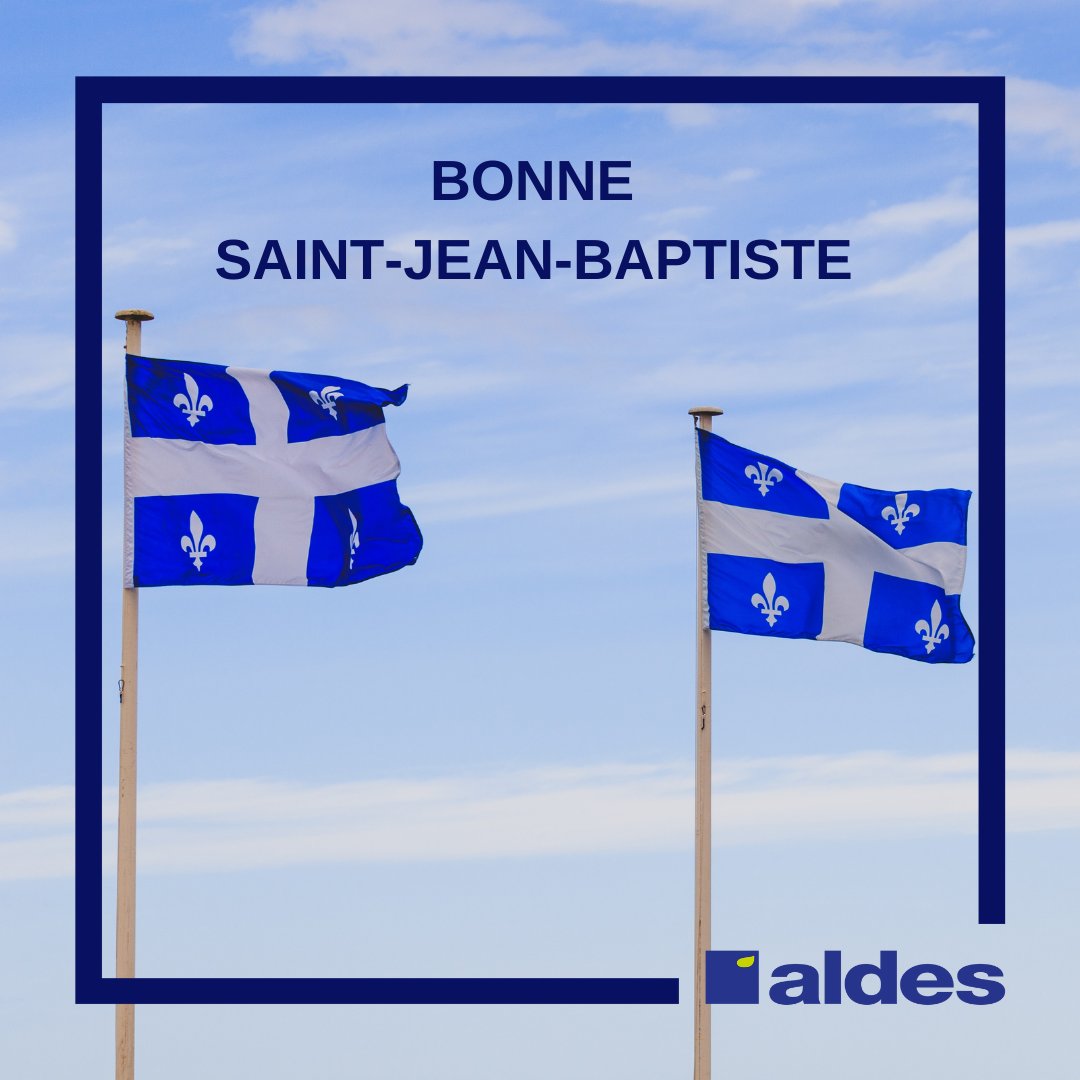 Bonne Saint-Jean-Baptiste à tous! Veuillez noter que notre bureau du Québec sera fermé aujourd'hui. Nous serons de retour lundi prochain.

Happy St-Jean-Baptiste to our friends in Quebec! Please note  that our office in Qc will be closed today. We will be back on Monday.