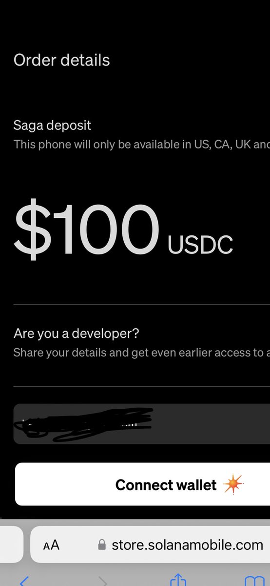 0xKeno's tweet image. Any tricks on how I can preorder the @Solanamobile on mobile?
Tried to connect my Solflare wallet but the button is being not reactive.