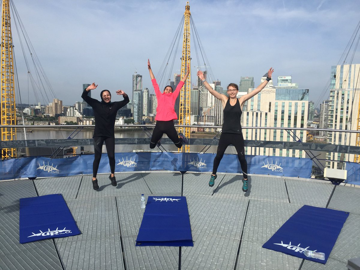 thehourltd's tweet photo. 15 years of The O2 🤩

Thanks for having us for mindfulness, yoga, HIIT and more on the roof! https://t.co/Snp0SbwCUA