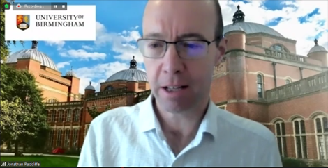 EnergyRA's tweet photo. How to Decarbonise a Region? That was the challenge at our @EPSRC 'Engineering #NetZero Week' webinar this morning. Thanks to our presenters Dr Jonathan Radcliffe, Tim Miller, Prof Zoe Robinson & Prof Seamus Garvey #EPSRC_ENZ #EnergyLeaders @InnovationMids https://t.co/lUJRRQyZY7