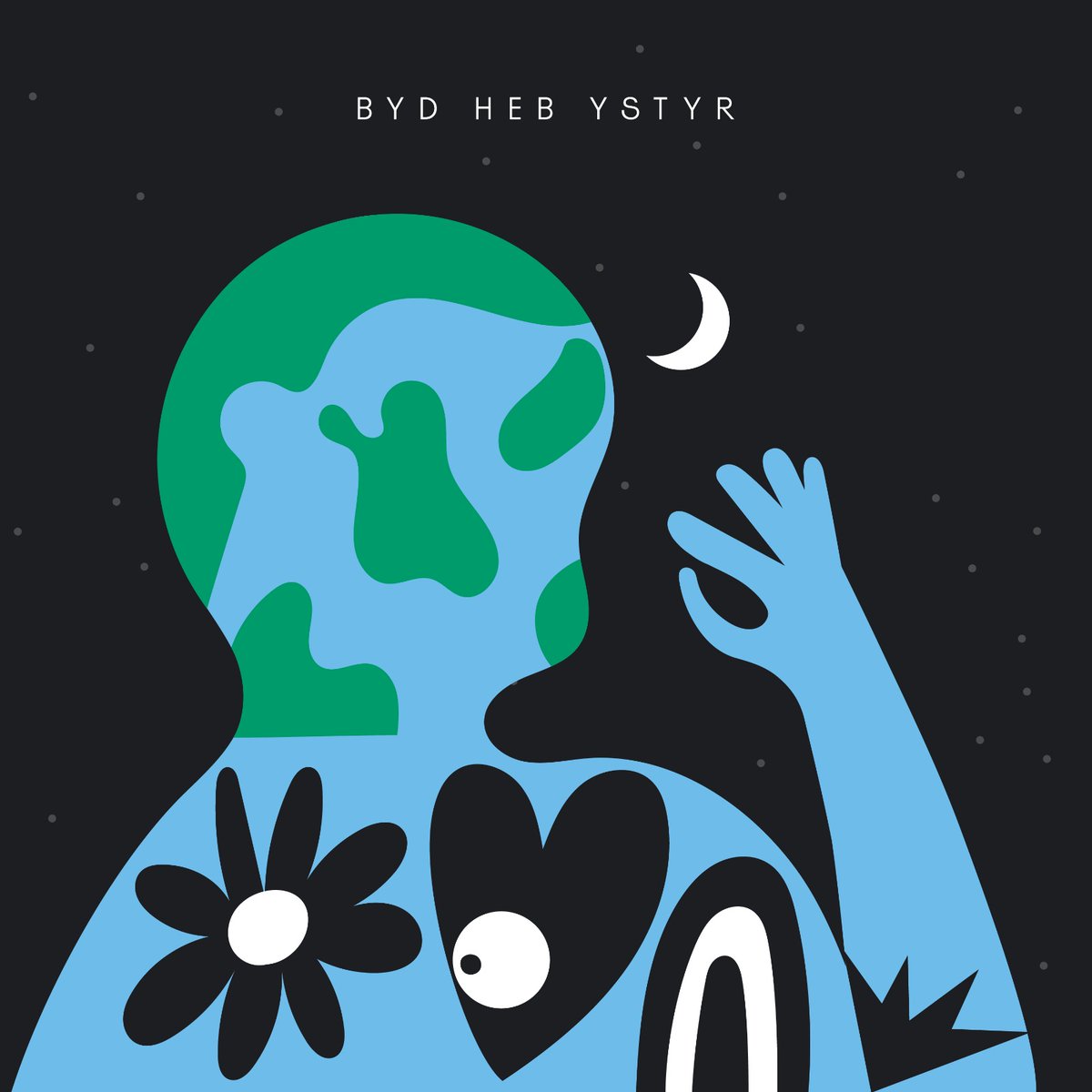 Heddiw, mae'n albym cynta, 'Byd Heb' yn cael ei ryddhau. Gwaith pwyllog, angerddol, sydd yn adlewyrchu dau flynedd o therapi cerddorol. Dorwch wrandawiad i weld be da chi'n meddwl - er da ni ddim yn chwara'n fyw da ni wir wedi rhoi ein eneidiau mewn hwn: orcd.co/bydheb