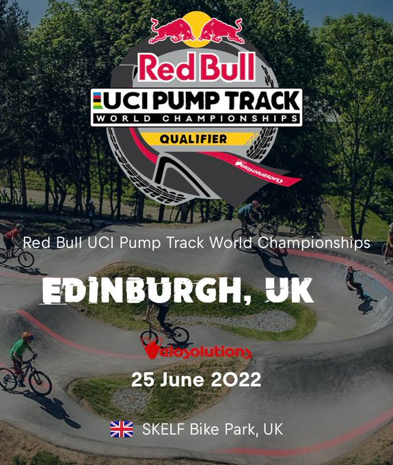 The Red Bull UCI Pump Track World Champs is happening tomorrow at the Skelf! Timed runs kick off tomorrow at 12:30 Practise & Registration • Friday, June 24th, 14:00 - 17:00 • Saturday, June 25th, 09:00 - 12:00 More info: redbull.com/id-id/events/r…