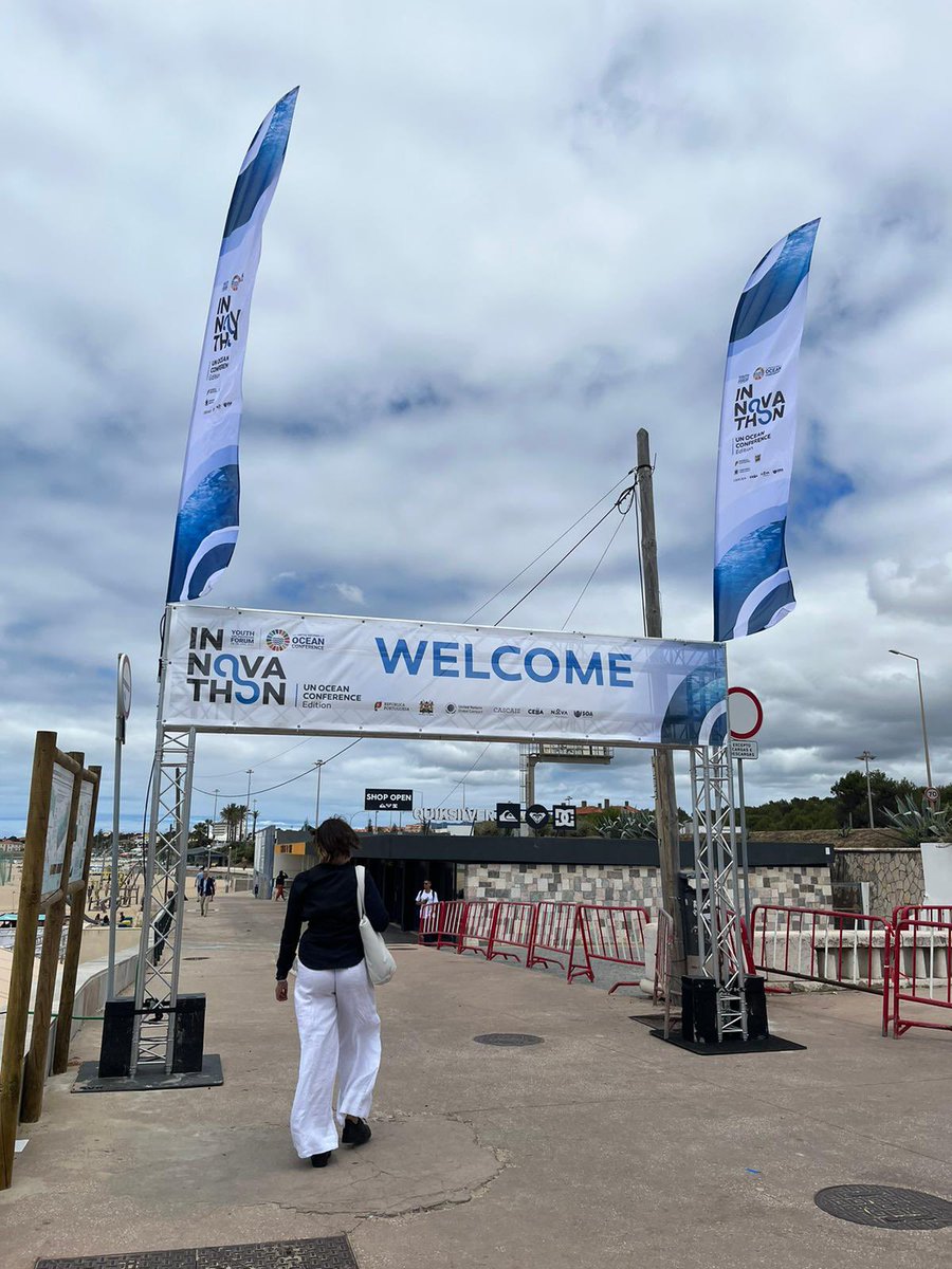 erikgiercksky's tweet photo. Looking forward to welcoming all our guests to the #UNOceanConference @portugalgov @globalcompact and this super cool beach venue for the #youthandinnovationforum @un @antonioguterres @SturlaHenriksen @SandaOjiambo @IocUnesco @noradno https://t.co/qvjklSkqAv