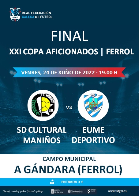 Llega el momento. Blancos todos juntos!!!
Por todos los que defendieron esta camiseta desde 1962. Por todos los que ya no están. Por esta pequeña parroquia del Concello de Fene.
Por un sentimiento.
#todoalblanco
GO MANIÑOS