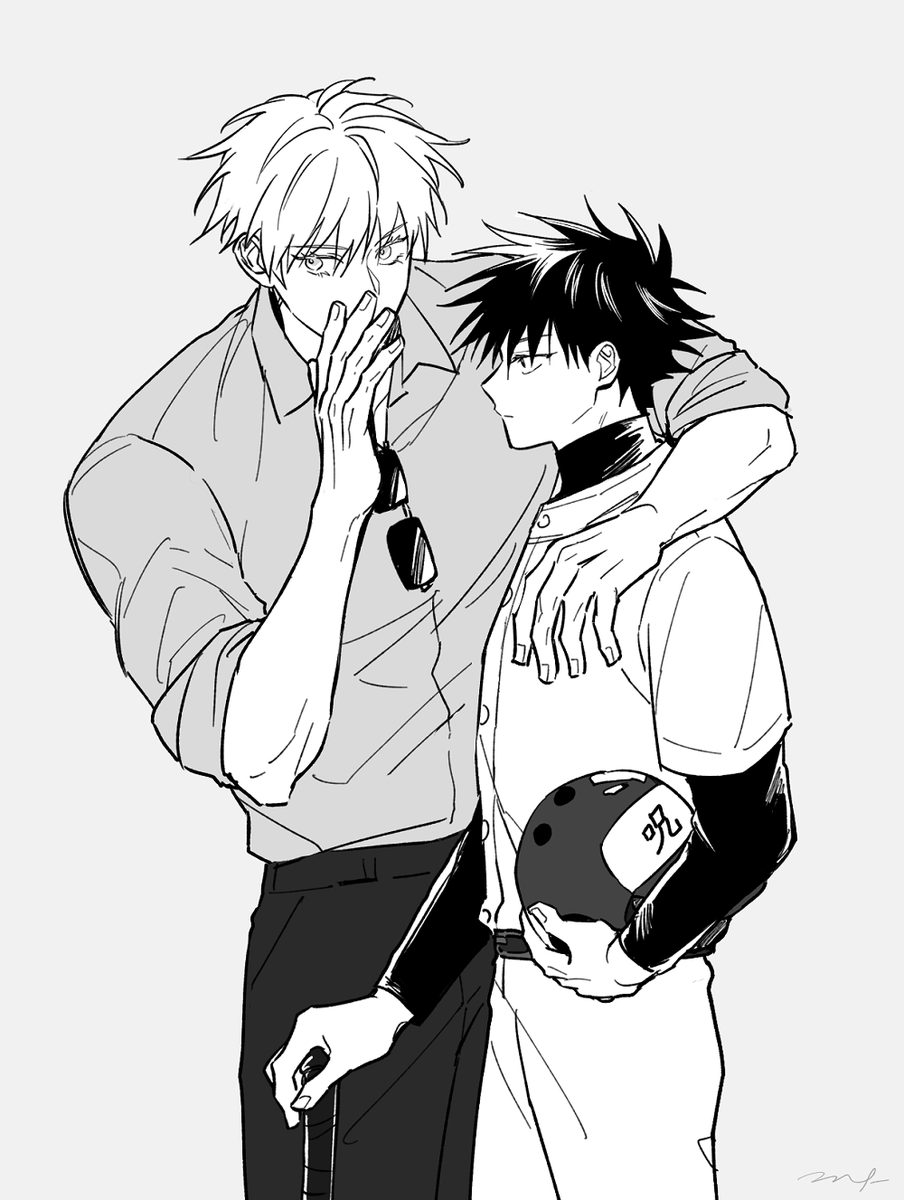 #五伏 #고죠후시 
야구 고후시~ 작전타임~