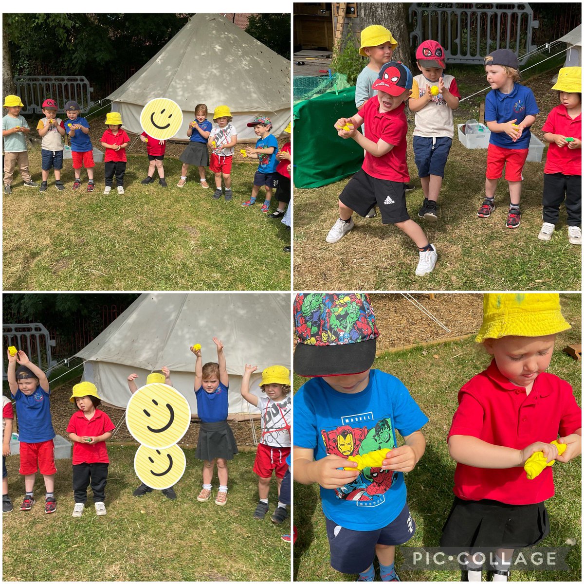 A great time this week doing dough disco outside in the sound
Sunshine ☀️