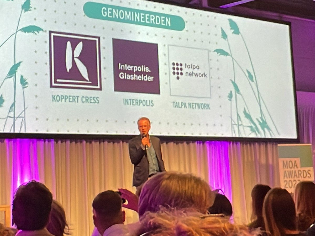 koppertcress's tweet photo. Yes, wij zijn genomineerd voor de MOAward! Een nominatie voor bedrijven die structureel op innovatieve en onderscheidende manier omgaan met (big) data &amp; insights komen in aanmerking. #koppertcress #trots #moaward https://t.co/UFL36x0yj0