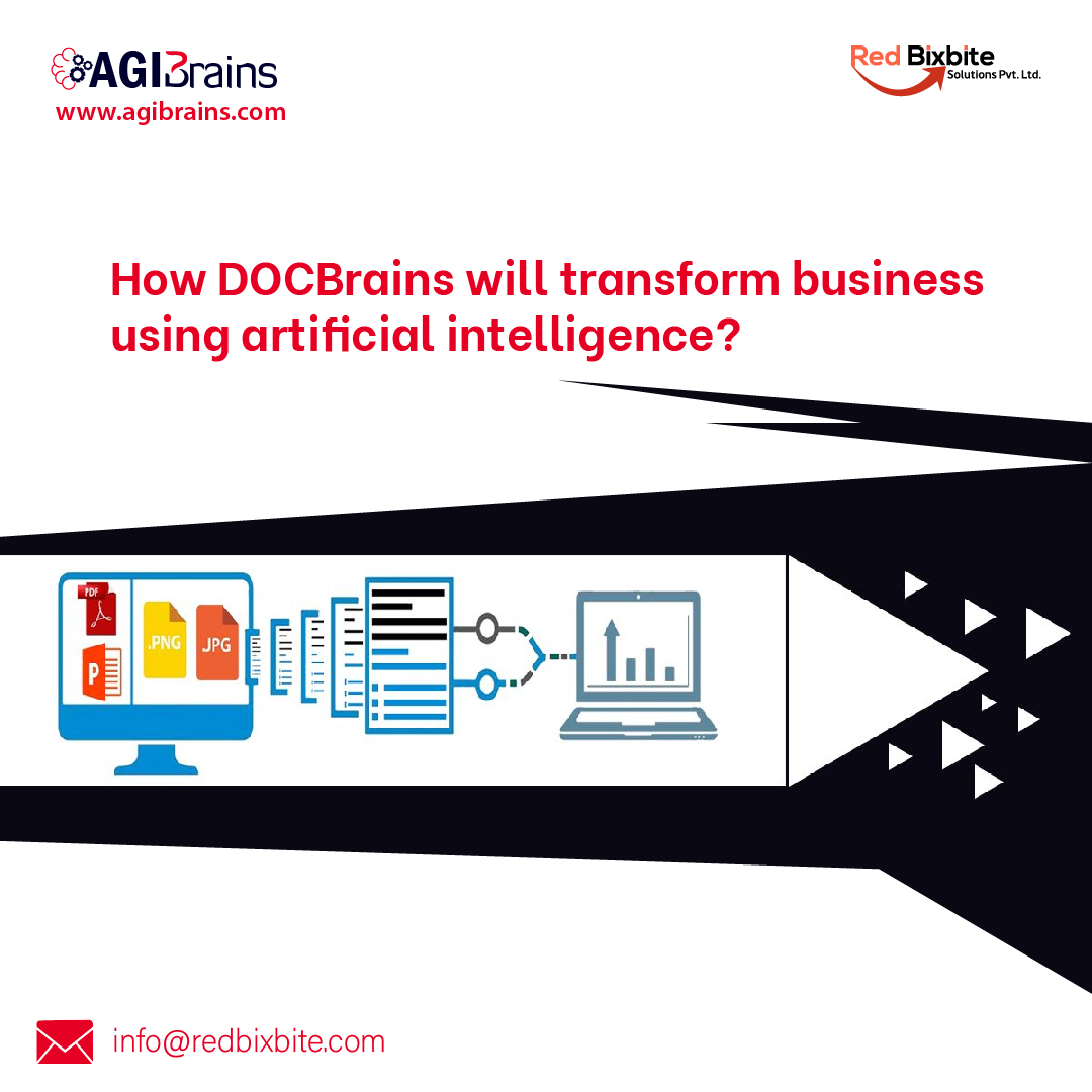 RedBixbite's tweet image. AI has evolved as a proficient platform for analyzing and interpreting tons of data faster than ever before.
Visit: agibrains.com 
#DOCBrains #DigitalProcessing #docparser #dataextraction #AGIBrains