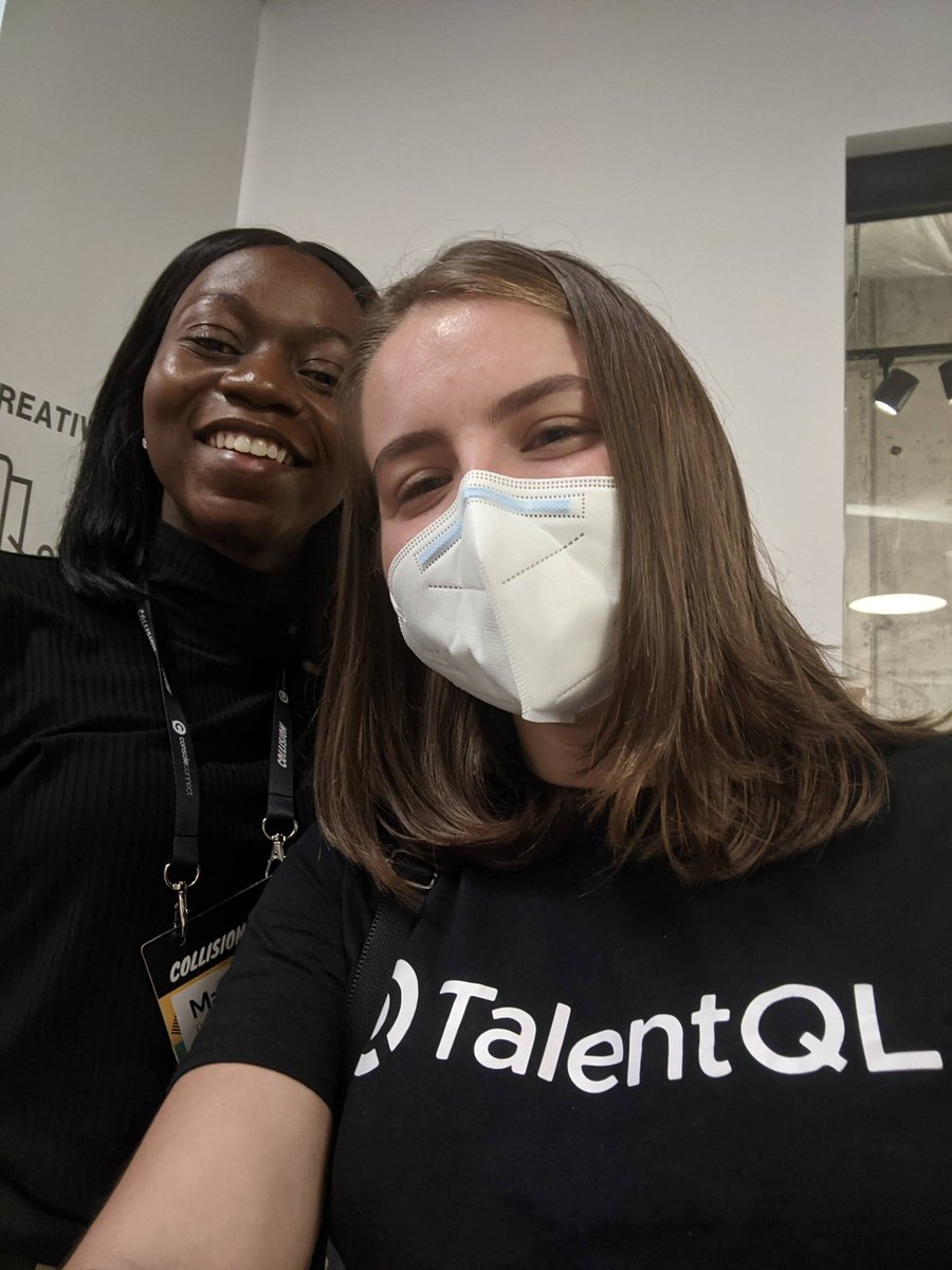 AdewaleYusuf_'s tweet photo. .@CHenikoff represented @TalentQL &amp; @AltSchoolAfrica at #CollisionConf. She met with some of our friends and clients. @ife_adeyemi @_theliyi https://t.co/QBaSWgaDps