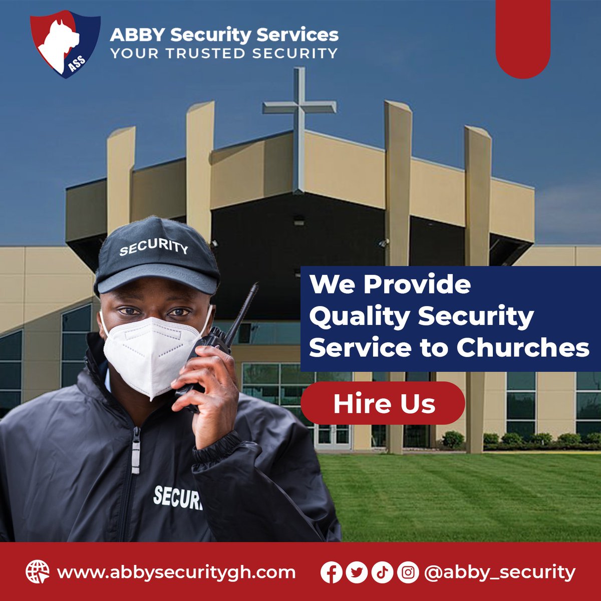 abby_security's tweet photo. We offer the best security services to mitigate threats before, during and after church service as churches are gradually becoming a target for criminal activities.
#abbysecurity #security #churchsecurity https://t.co/yq541mPoOS