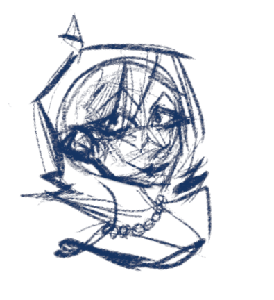 MangledNatalia's tweet photo. Tried to draw Emily with the other hand https://t.co/DdXyOrmh0I