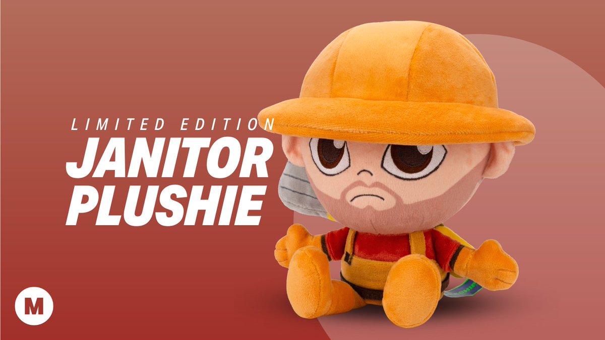 VisceraCleanup's tweet photo. The Janitor Plush campaign is over 50% funded!

https://t.co/k95WRGtGRP https://t.co/35RzAVJmKD