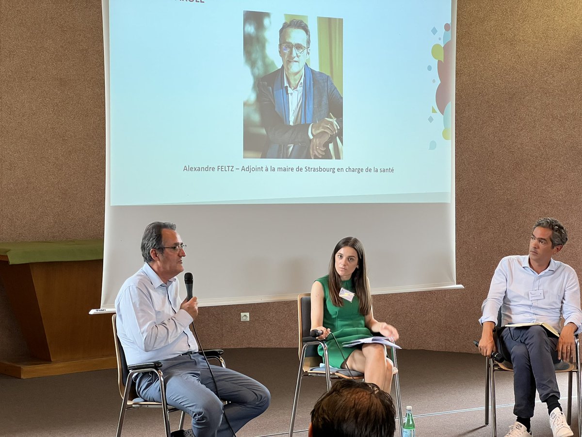 Assises 2022 de la @FederationAFD à #Strasbourg Intervention de @AlexandreFeltz, adjoint à la mairie de @strasbourg en charge de la Santé sur le rôle des municipalités dans la prise en charge mais aussi la prévention des maladies chroniques, dont le diabète.