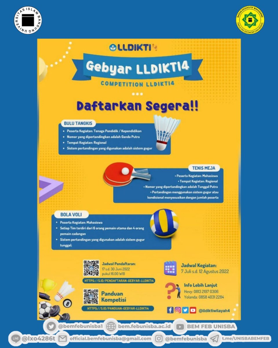 BEM FEB UNISBA tweet media