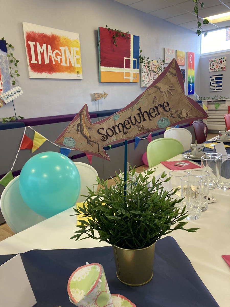 Always an emotional day <a href="/CroydonHigh/">Croydon High School</a> as we prepare to say goodbye to our magnificent Upper Sixth.  Starting with an ‘Alice’ themed tea party (decorations by L6) before a Celebration Prizegiving. We will miss them more than they know x