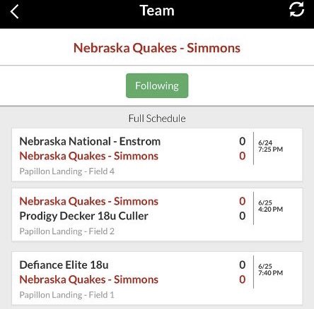 Quakes_Simmons's tweet photo. Excited to be back on the field at the NE Thunder/Gold PGF Tournament this weekend. Schedule posted below.👇 https://t.co/KXne3I0Lkd