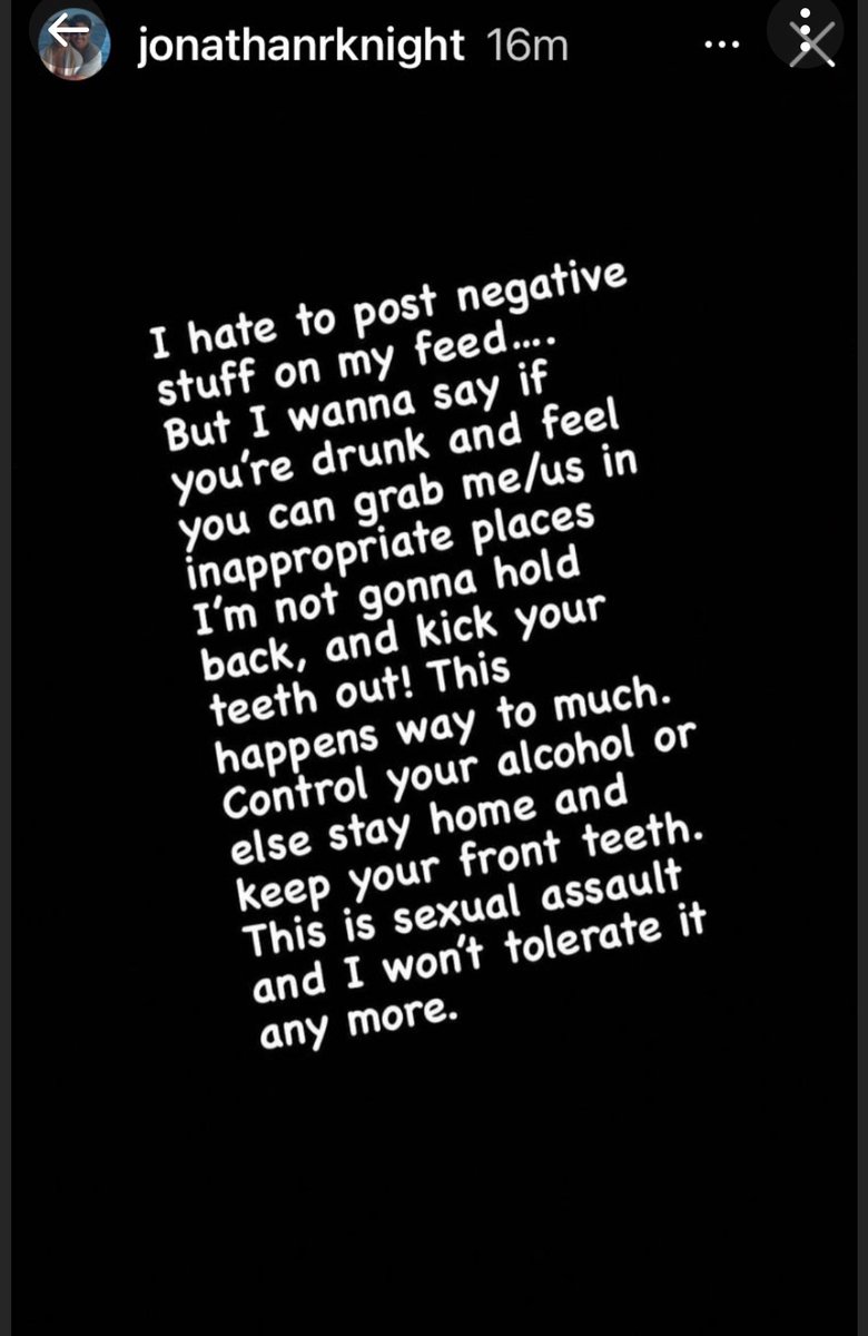 Come on guys this is sad and embarrassing that their are people out their who can't keep their hands to themselves.  I'm 17 and when i was there at their concert last Friday I did see a few drunk ladies in front of me . Don't be grabbing the guys.  @JonathanRKnight I'm so sorry