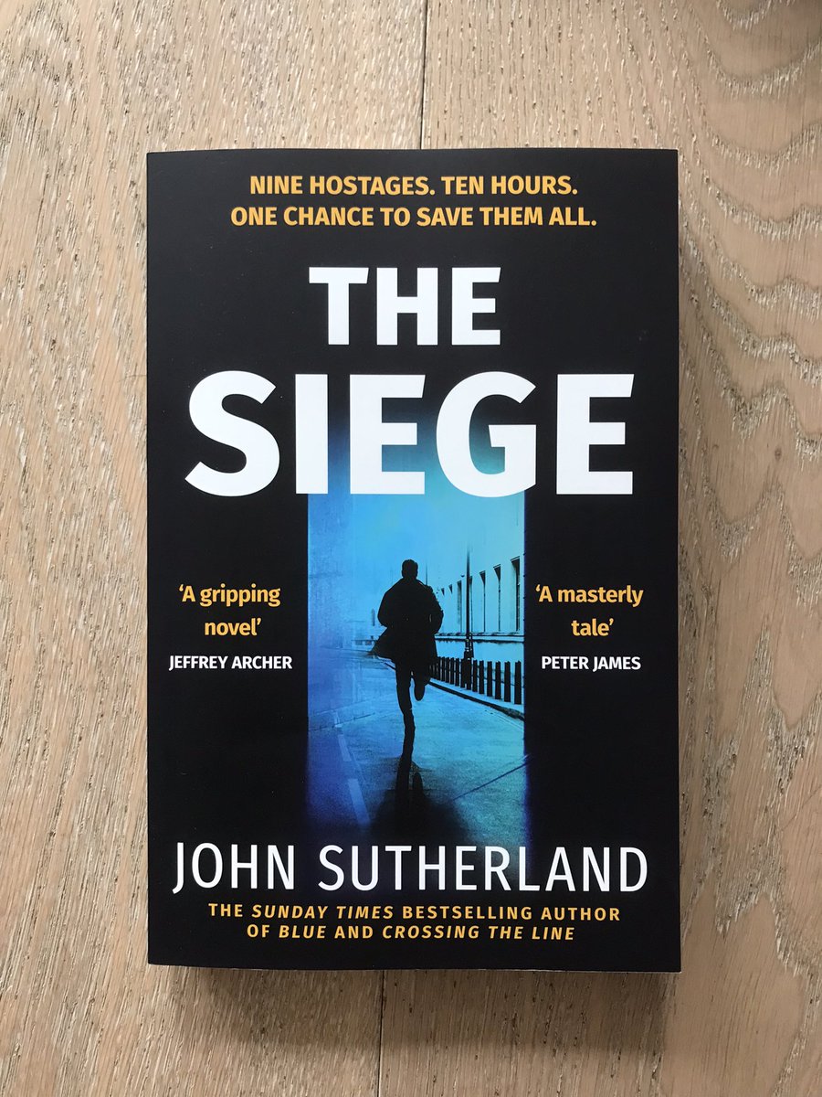policecommander's tweet image. After yesterday’s launch, I’ve got a signed softcover copy of #TheSiege to give away.
Like &amp;amp; RT this post, copying in two friends, and I’ll pick a winner at random this weekend.