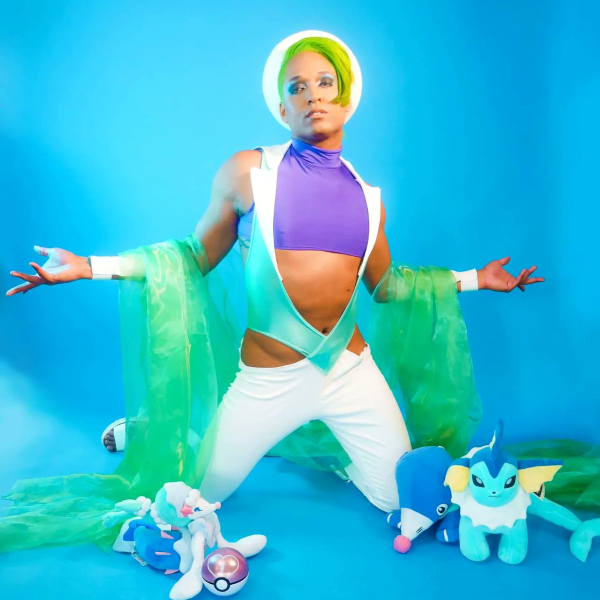 pokemon #wallace #cosplay #pokemonwallace #gymleader #PokemonScarletViolet  #PokemonMasters #PokemonJourneys #gaycosplay #water, image size:1200x1199