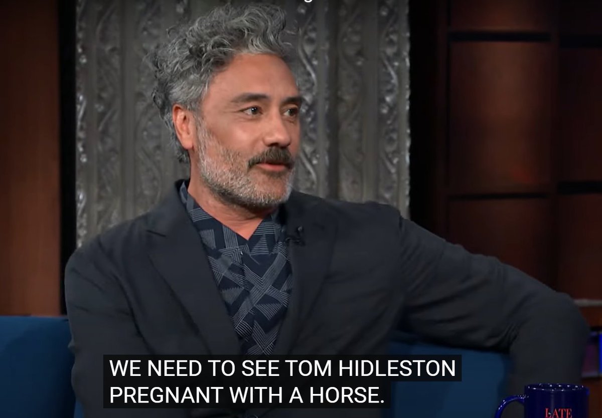 'Мы должны увидеть Тома Хиддлстона беременным от коня' Я НЕ МОГУ–