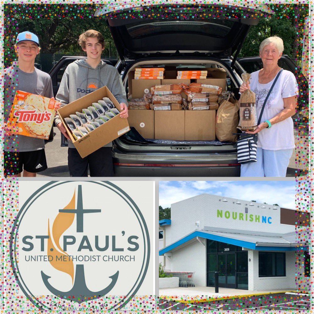 Together with our community partners, <a href="/StPaulsUMCcb/">St Paul's UMC</a> &amp; <a href="/NourishNc1/">NourishNC</a>, the second round of summer groceries was delivered to <a href="/CBElementary/">CB Elementary School</a> to support our #CBSeaStar families!  #removingsummerbarriers #weloveourcommunity #5StarDifference