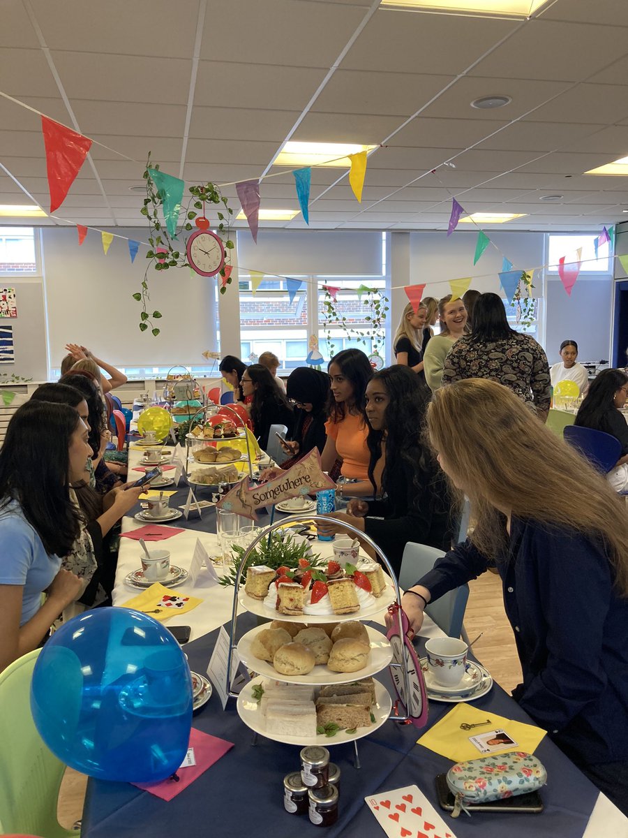 Not a Mad Hatter amongst them… safe travels Upper Sixth with love from all <a href="/CroydonHigh/">Croydon High School</a>