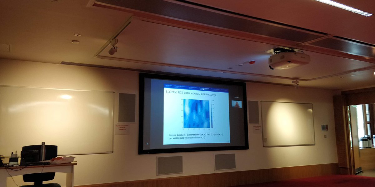 #Day2 of <a href="/SIAM_UKIE/">SIAM UK and Republic of Ireland Section</a> #NSCC Małgorzata J. Zimoń presents her plenary talk The Path Towards Experimentation by Simulation... is Paved with Surrogate Models <a href="/IMAmaths/">IMA</a> <a href="/ICMS_Edinburgh/">ICMS</a> <a href="/IBMResearch/">IBM Research</a>