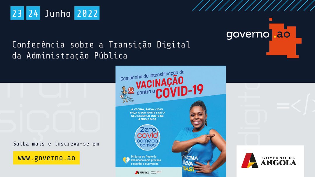 Governo_ao's tweet photo. A Vacina, Salva Vidas.

Faça a sua parte e dê o seu exemplo, junte-se a nós!

Dirija-se ao Posto de Vacinação mais próximo e apanhe a sua vacina. 

#governoao #zerocovidangola #admimistraçãopública #digital #luanda #angola https://t.co/SkcG6pBxN0