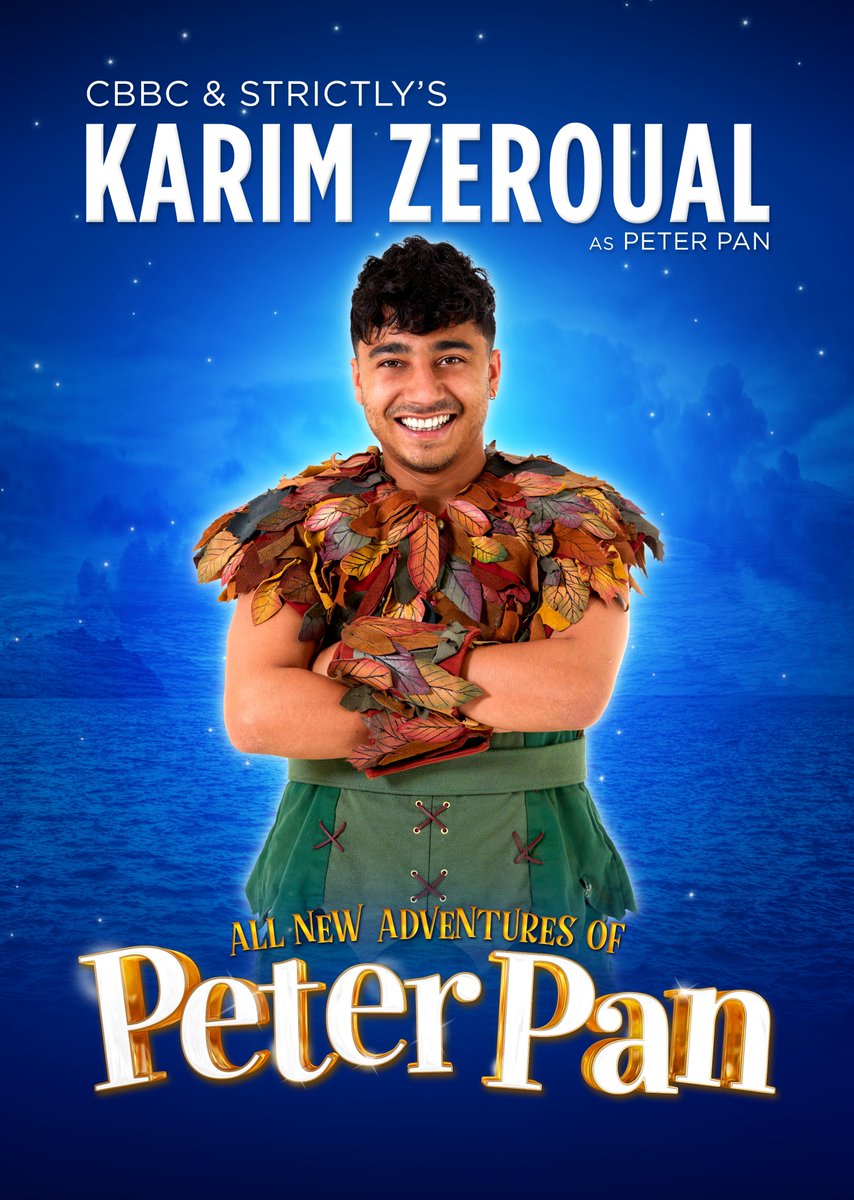 We are delighted that CBBC favourite & Strictly Come Dancing finalist @karimzeroual will be starring in The All New Adventures of Peter Pan at #thehawthcrawley this Christmas! Hook your tickets now! 🎟️ bit.ly/39L7Mv3