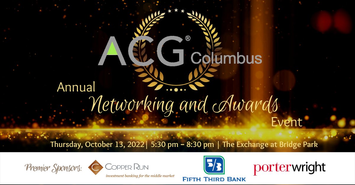 ACG_Columbus's tweet photo. Do you have a deal or offering that deserves recognition? Submit your nomination today for Deal of the Year or Innovation Award. https://t.co/7xtFLBH7hG

2021 Private Company Deal of the Year Recipient: CollisionRight
https://t.co/R3utYkpaLk https://t.co/954sgSU49N