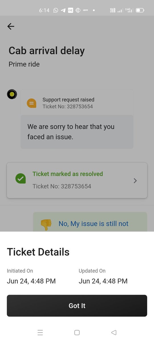 varunbarnwal1's tweet photo. @Ola_Delhi maine bhi ola cab book ki driver ne mujhse poochha kitne rupaye dikha raha hai maine kya 432 to usne badtamiji se baat ki 1000/- rupaye dega to main aaunga Tu Tu karke baat kar raha tha FIR ride bhi cancel kar diya, aise driver ko rakhte kyon ho https://t.co/hPg7xhFHtW