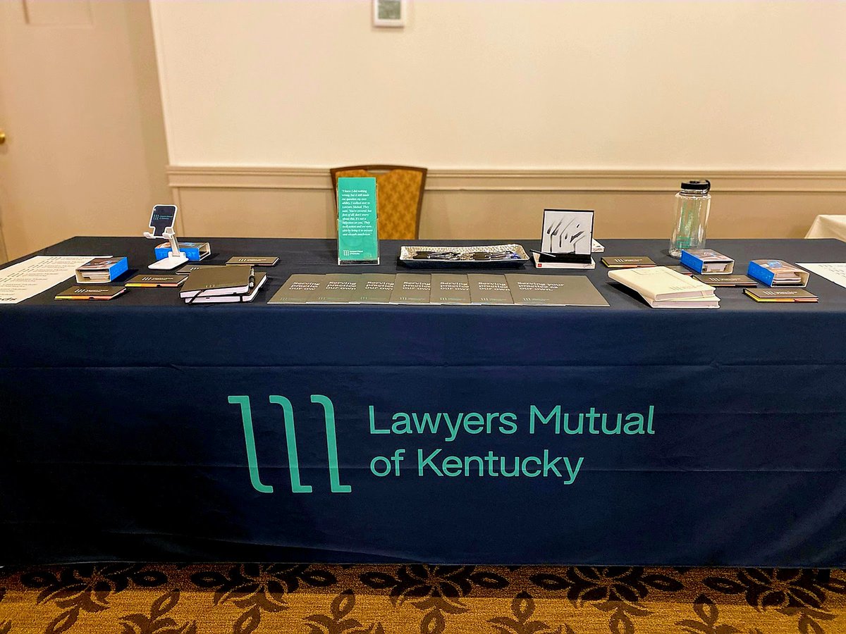 We're at the @NKYBARASSN Bankruptcy Law Conference today! Be sure to stop by our booth.