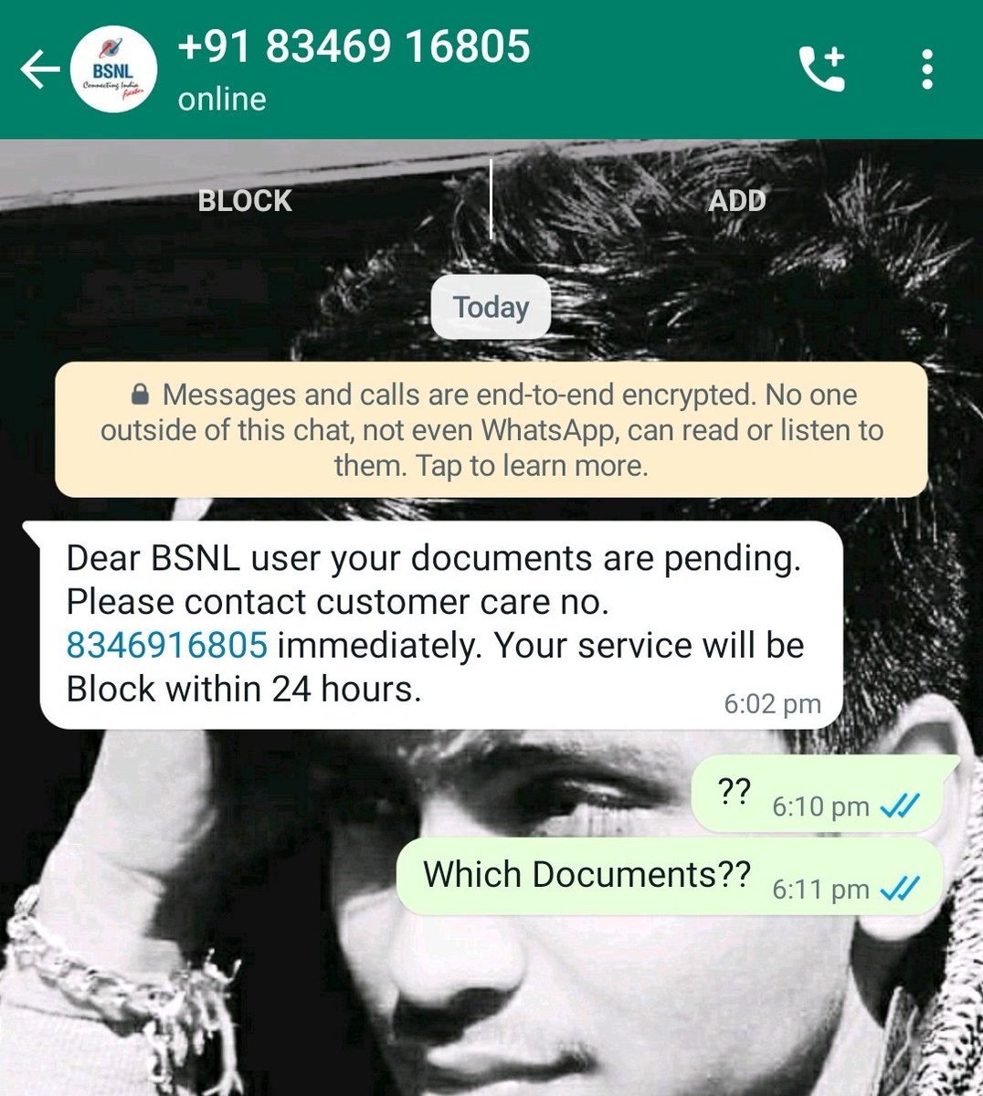 Akydvjournalist's tweet photo. एक अज्ञात व्यक्ति द्वारा केवाईसी के नाम पर anydesk remote app install करके फोन id मांग रहा है। कृपया संज्ञान में ले। अन्यथा कई लोग इसके शिकार बन सकते हैं।
@Uppolice @uppstf @UPPViralCheck @cyberpolice_up @dgpup @myogiadityanath @myogioffice @CMOfficeUP @himachalpolice https://t.co/rA8CYNdxlk