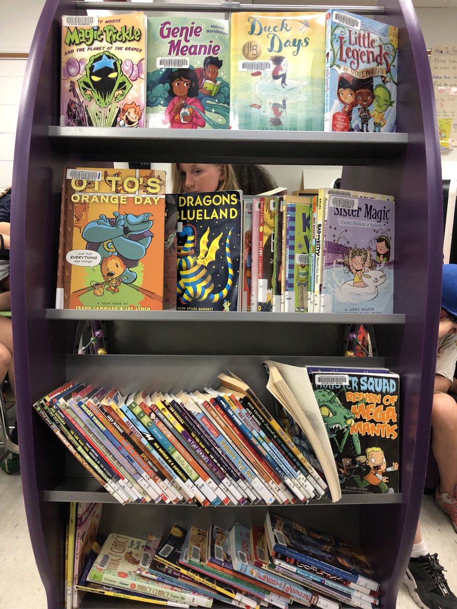 MmeLisa_Lewis's tweet image. What do teacher librarians do at the end of June? They ask students to assist in organizing the space! In 45 minutes, a gr 4 class performed magic!!! #ONSchoolLibrary ⁦@TDSBLibrary⁩ ⁦@oslacouncil⁩ ⁦@ProfLibraryTDSB⁩ @CdnSchoolLibrar⁩ ⁦@shelleylaskin⁩
