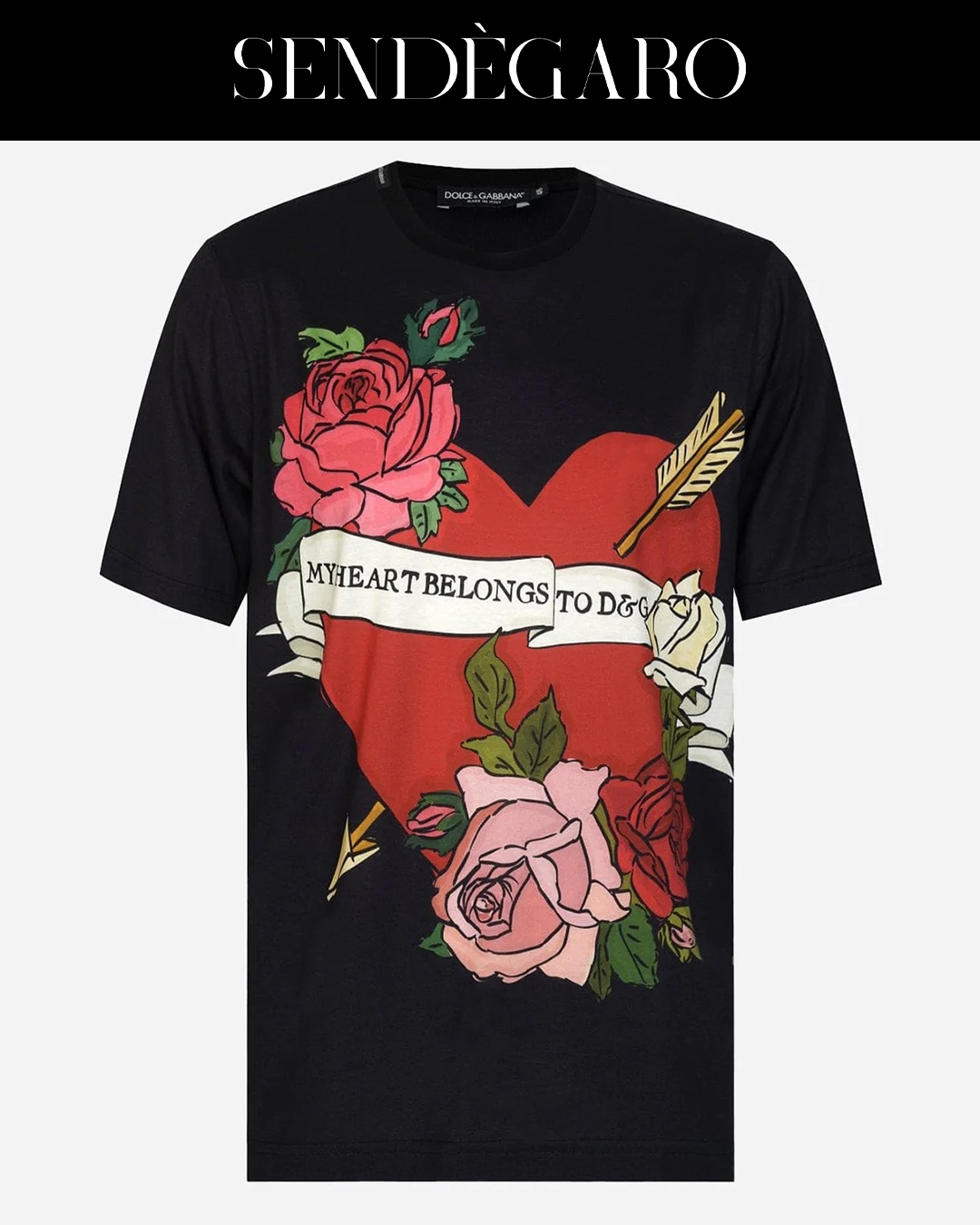 Occur to understand Detailed Sendegaro on Twitter: "The intricate heart print design is the focal point  of the beautifully constructed design, making it the one-of-a-kind focal  point of its modern design. Discover the Dolce &amp; Gabbana