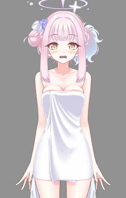 バスタオル衣装
#ミソノミーカイブ製作委員会 