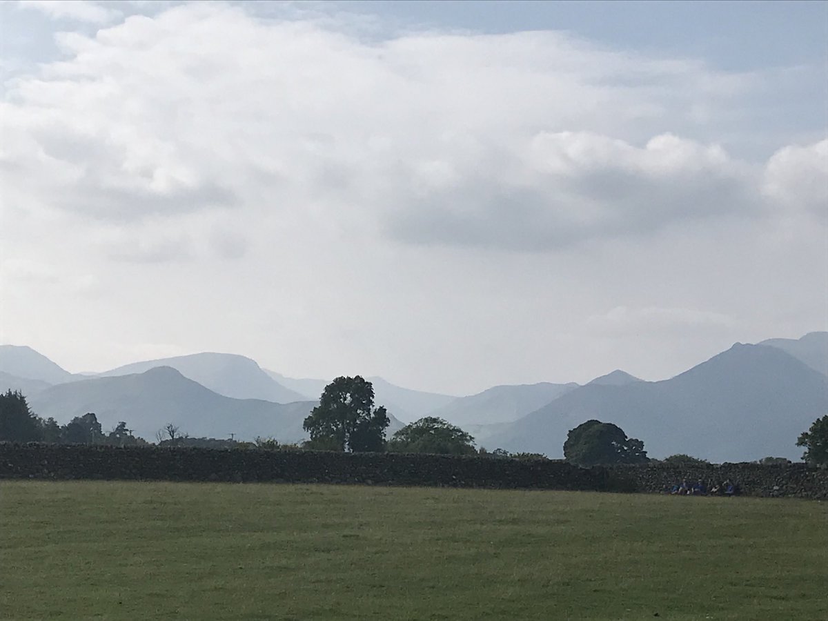 #lakedistrict the view from castlerigg but NOT looking toward Blencathra makes a pleasant change