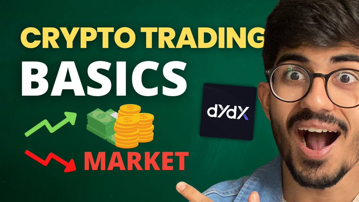 Confused about how to get started with crypto trading on DEXs? 🤔

In this video, <a href="/alisolankii/">Ali Solanki 🍉</a> has given a detailed walkthrough on how to:

✅ short crypto
✅ perpetual trading
✅ avoid gas fees
✅ earn trading rewards

all on the <a href="/dYdX/">dYdX</a> exchange platform. ✨

link to video 👇