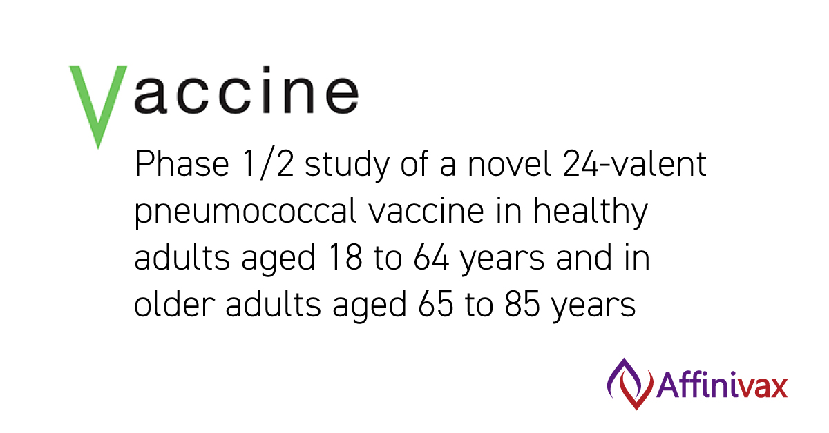 We are delighted to share this publication in the journal Vaccine, detailing results from the Phase 2 clinical trial of our lead novel vaccine candidate targeting Streptococcus pneumoniae, which was developed using our proprietary MAPS™ platform. sciencedirect.com/science/articl…