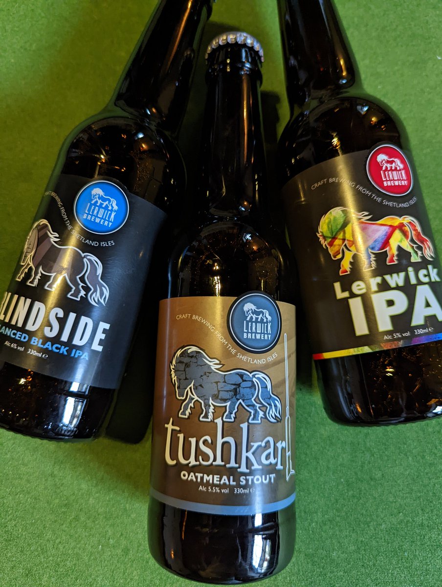 Looking forward to trying these from The UKs most Northerly brewery.... <a href="/LerwickBrewery/">Lerwick Brewery</a>