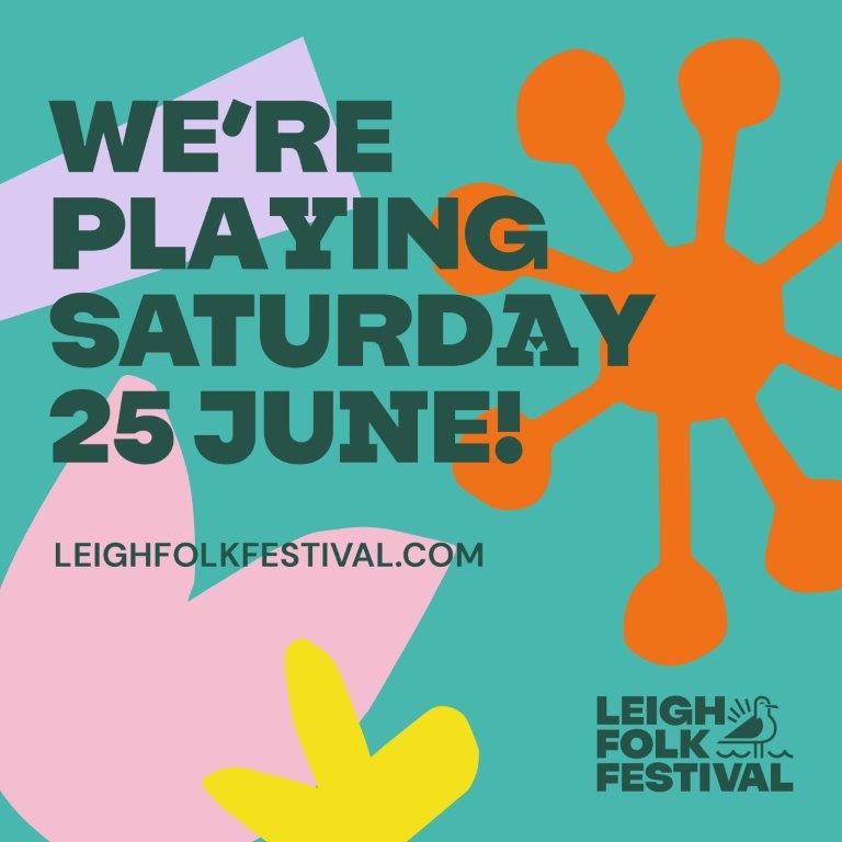 Don't miss 
<a href="/TheFamousPots/">Famous Potatoes</a>
 playing from 12.20pm on Saturday 25th June, Leigh Library Gardens 
<a href="/LeighFolkArts/">Leigh Folk Arts</a>
 Leigh Folk Festival 2022