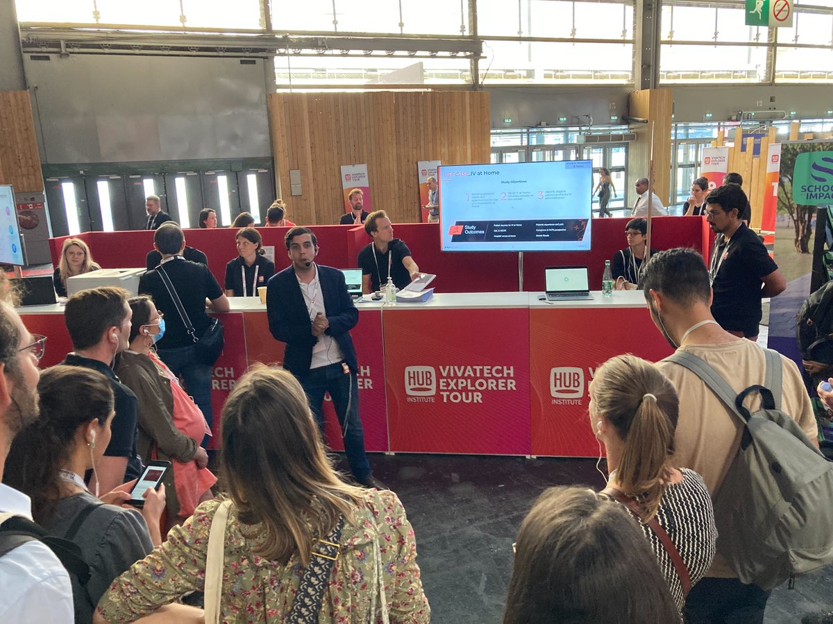 Kap_Code's tweet photo. [📅↩#BacktotheEvent]
—
🤩 Nous avons eu le plaisir de participer à l'édition 2022 de @VivaTech
🤗 Un grand merci à @Orange pour l'accueil et l'organisation
🤝 Merci également à @Future4care, au @HUBInstitute mais aussi à @AmgenFrance et tout ceux qui nous ont rendu visite
—
#RWD https://t.co/z8PXdiqKH3