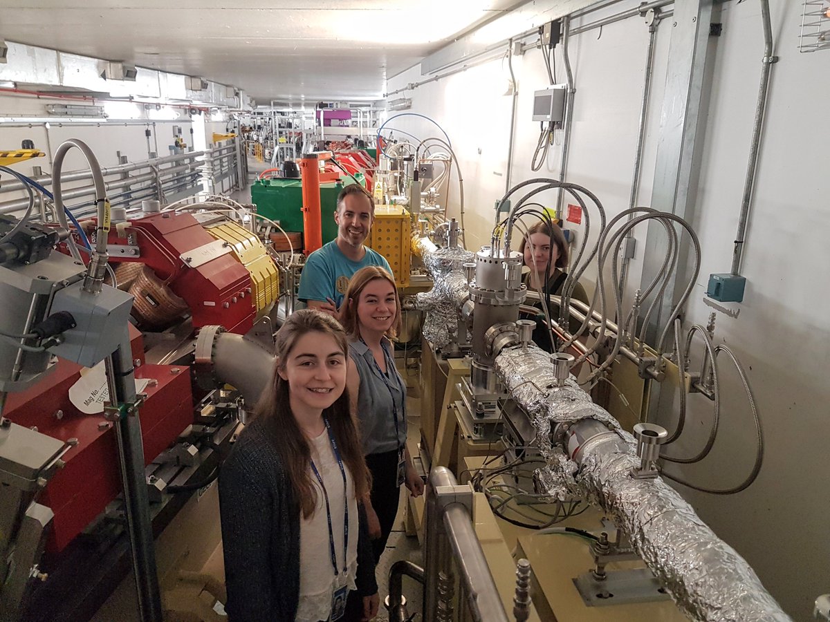 Diamond I14 Beamline (@i14diamond) on Twitter photo Thank you to <a href="/DiamondLightSou/">Diamond Light Source</a> Diagnostics group for sharing their work with the I14 team last week - including an expert tour of the ring! #magnets #beam
Photocred (and thanks for the talk!) @ChrisBloomerPhD Thank you to <a href="/DiamondLightSou/">Diamond Light Source</a> Diagnostics group for sharing their work with the I14 team last week - including an expert tour of the ring! #magnets #beam
Photocred (and thanks for the talk!) @ChrisBloomerPhD