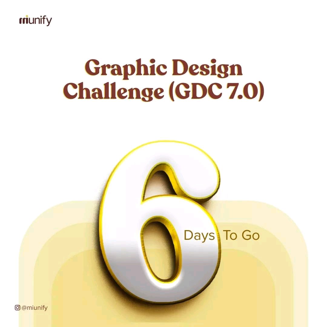 Miunify's tweet photo. Guess what ?

GDC 7.0 is around the corner

We are excited to bring you the news.

If you are yet to register, do so NOW!

6 Days to Go!

Register in the link in bio. https://t.co/buPiO5MJvD