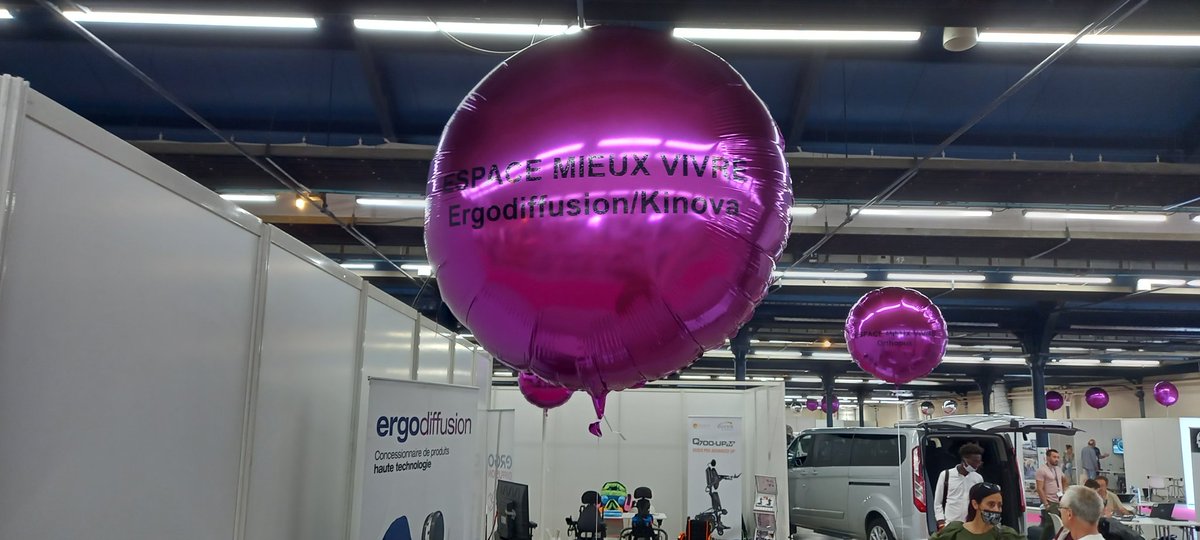 Ergodiffusion's tweet photo. Nous y sommes!! C'est parti pour les Journées des Familles organisées par l'@Telethon_France ! #JDF2022 #MieuxVivre #aidestechniques @Orthopuslab @OLDNeater https://t.co/hQ83LlB0IX