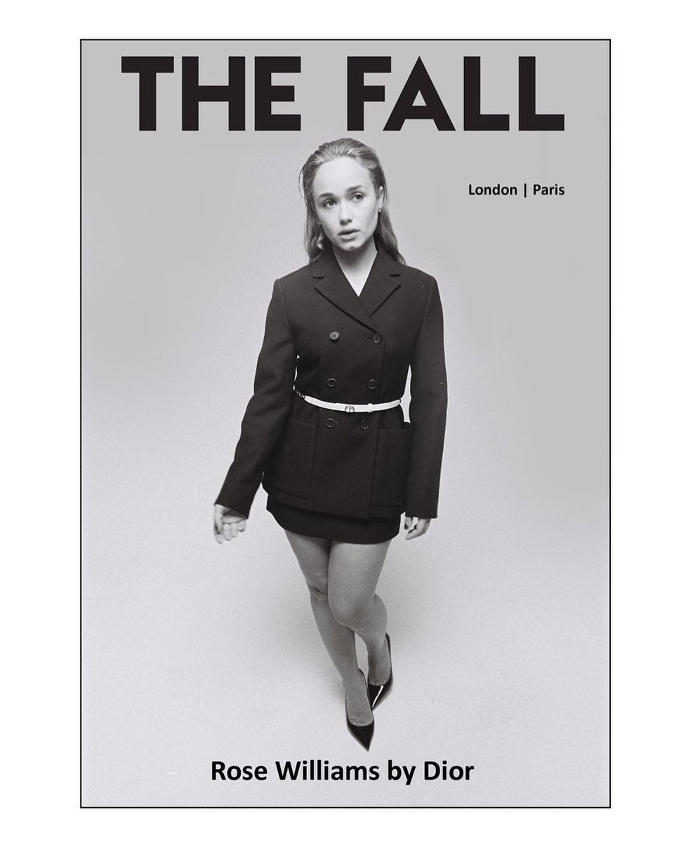 RoseWilliamsUS's tweet photo. 📷 Rose Williams on the cover of THE FALL https://t.co/61srl1ARzQ