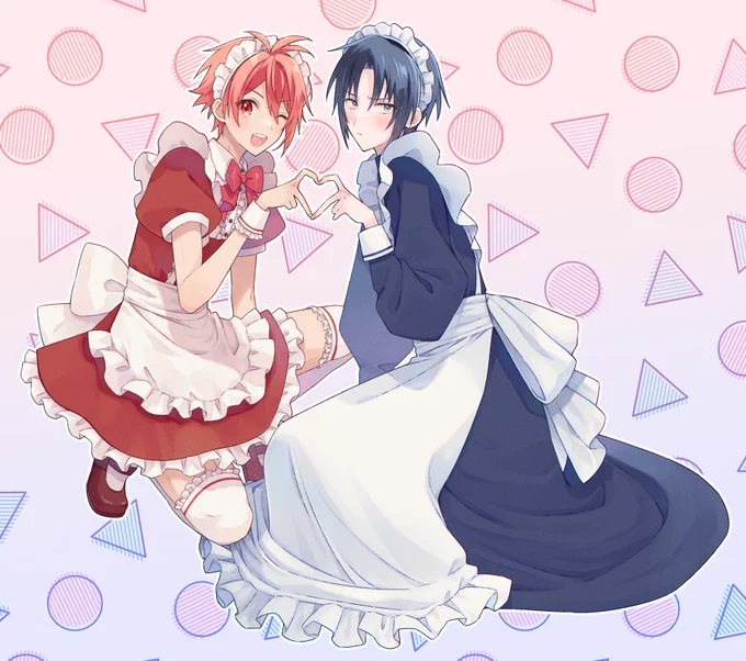 ⚠️女装
メイド服のやつユニットごとの方が見やすいかも 