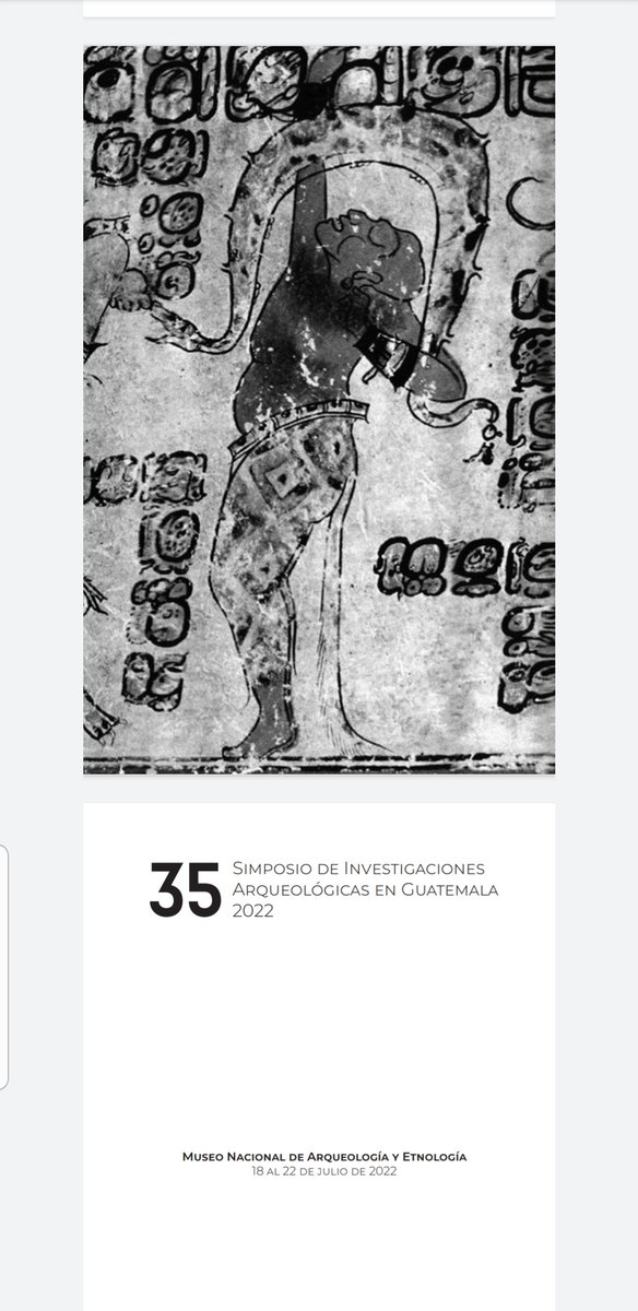 35 Simposio
18-22 julio
Museo Nacional de Arqueología y Etnología