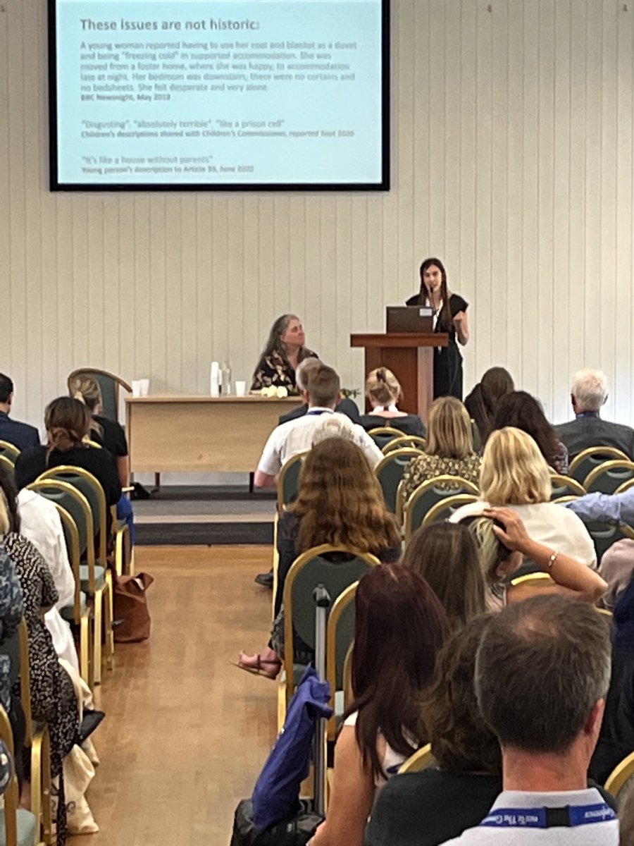 ⁦<a href="/RebekahPierre92/">Rebekah Pierre</a>⁩ delivering one of the final keynotes brilliantly